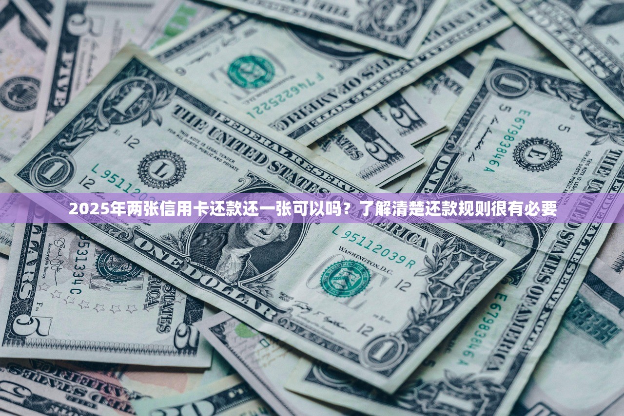 2025年两张信用卡还款还一张可以吗？了解清楚还款规则很有必要