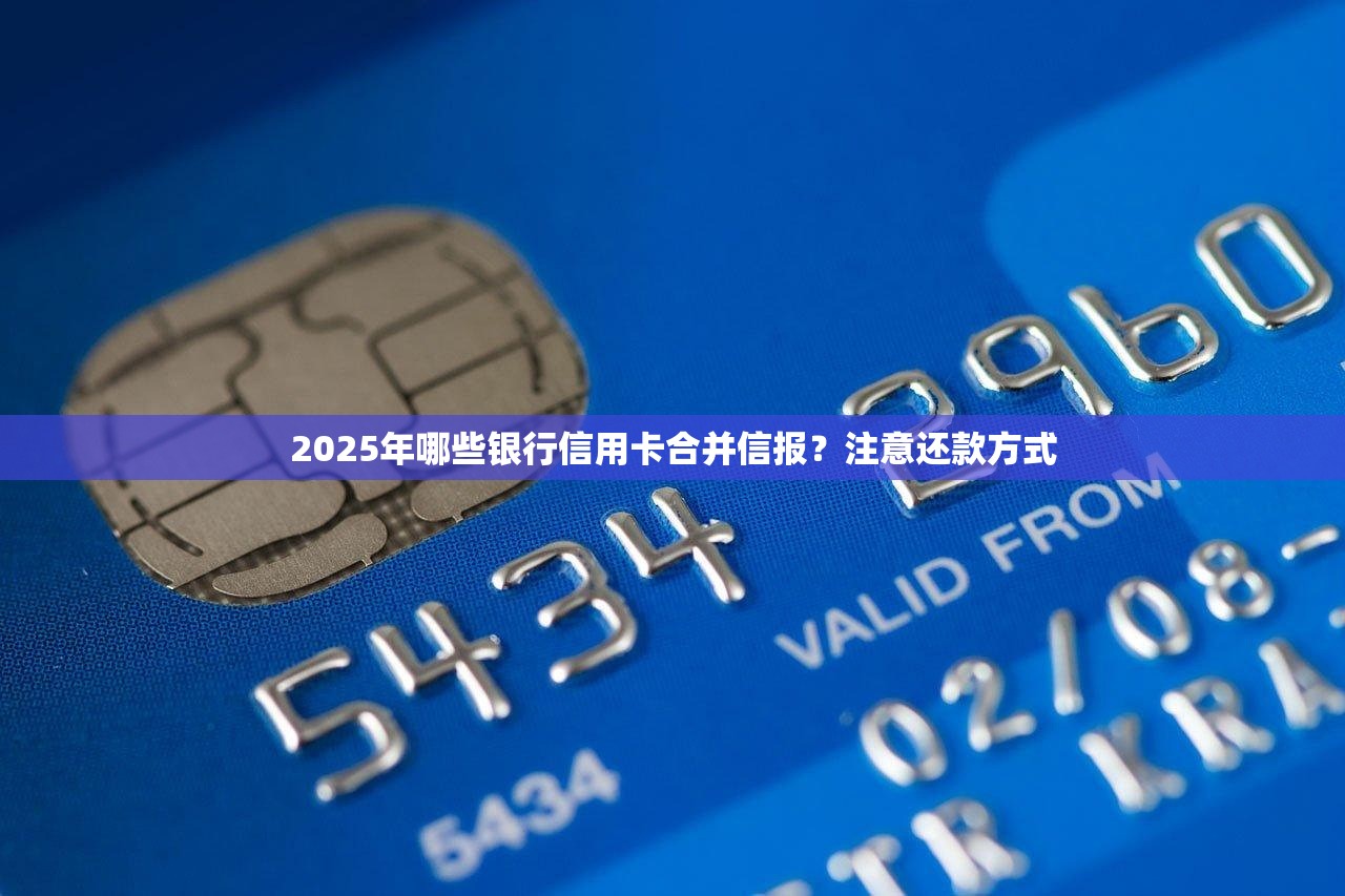 2025年哪些银行信用卡合并信报？注意还款方式