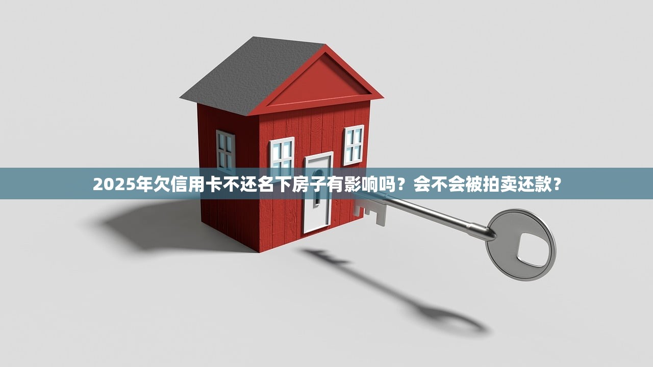 2025年欠信用卡不还名下房子有影响吗？会不会被拍卖还款？
