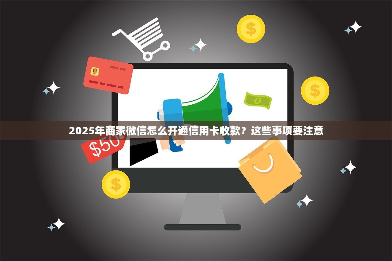 2025年商家微信怎么开通信用卡收款？这些事项要注意