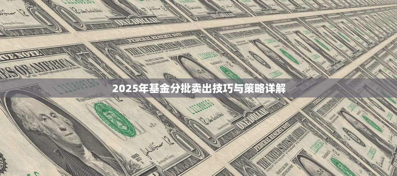 2025年基金分批卖出技巧与策略详解