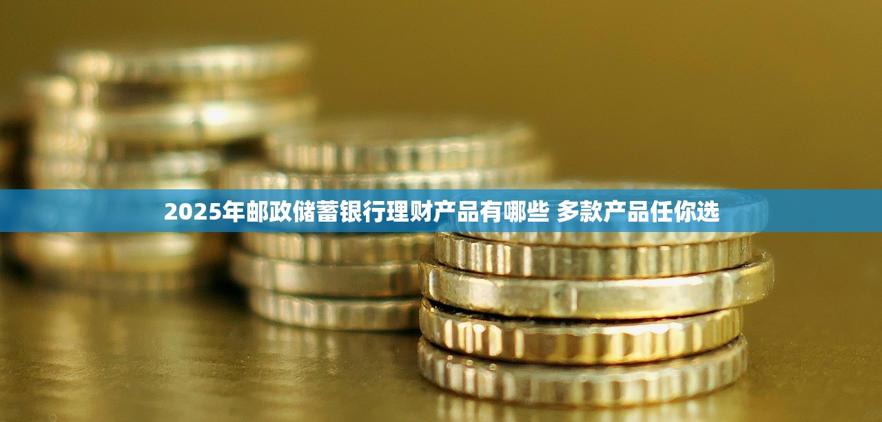 2025年邮政储蓄银行理财产品有哪些 多款产品任你选