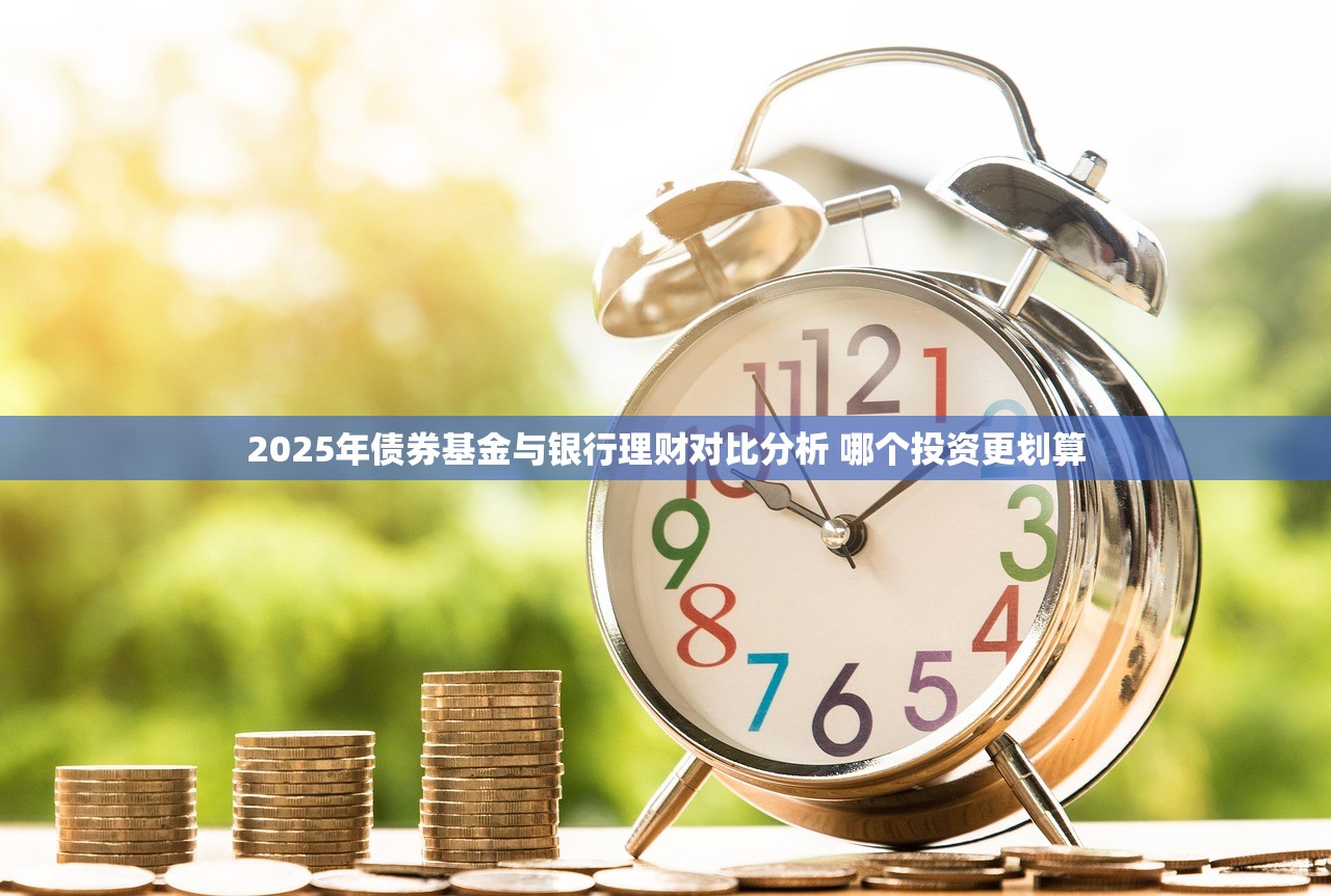 2025年债券基金与银行理财对比分析 哪个投资更划算