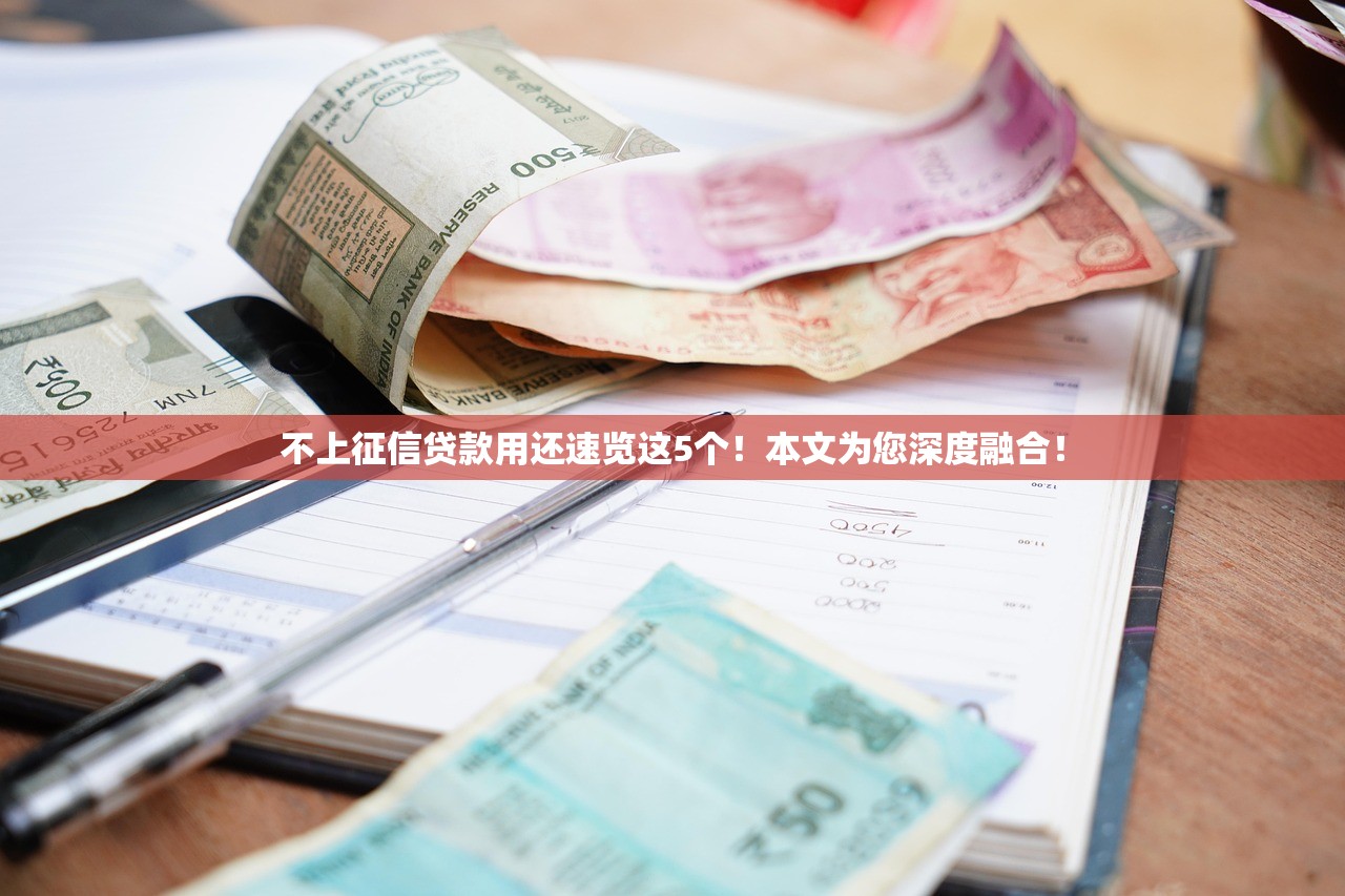 不上征信贷款用还速览这5个！本文为您深度融合！