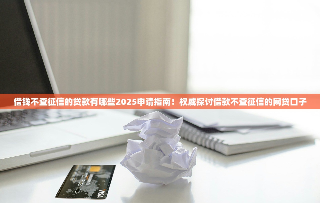 借钱不查征信的贷款有哪些2025申请指南！权威探讨借款不查征信的网贷口子