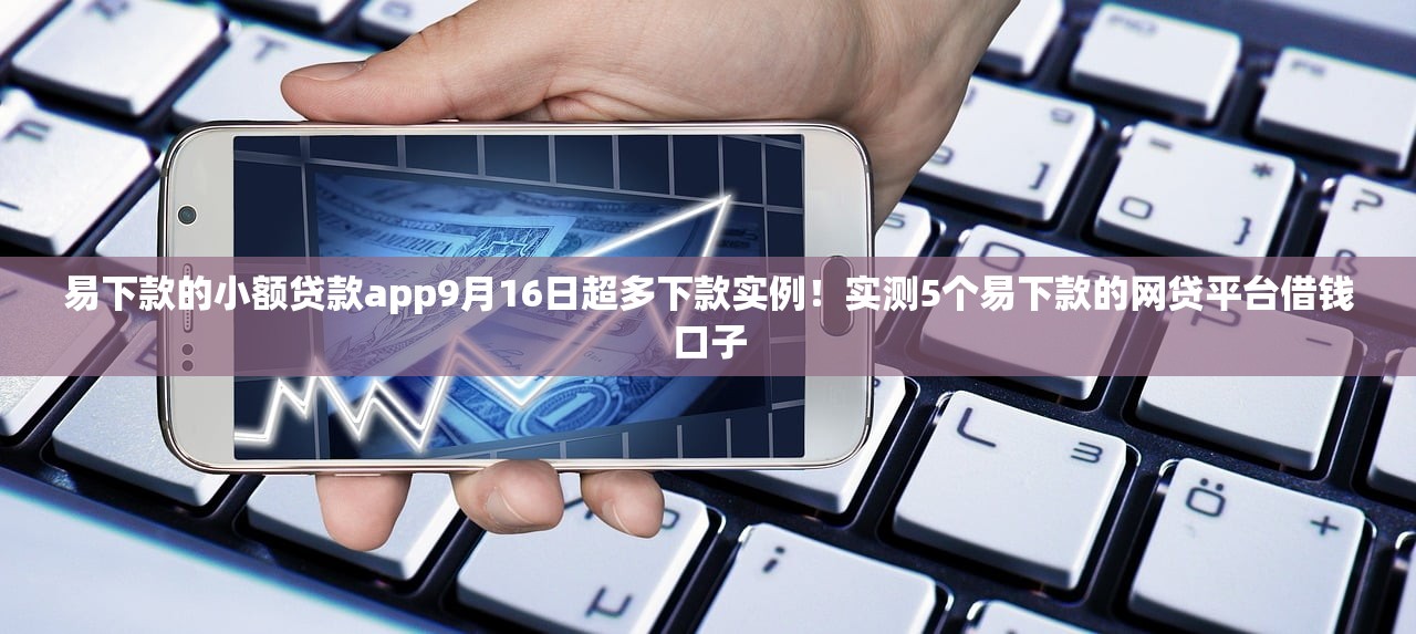 易下款的小额贷款app9月16日超多下款实例！实测5个易下款的网贷平台借钱口子