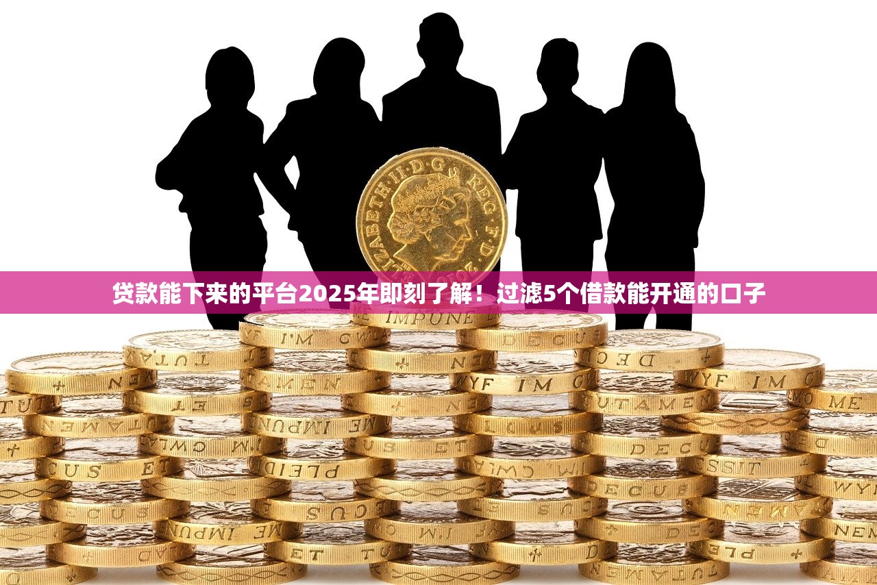 贷款能下来的平台2025年即刻了解！过滤5个借款能开通的口子