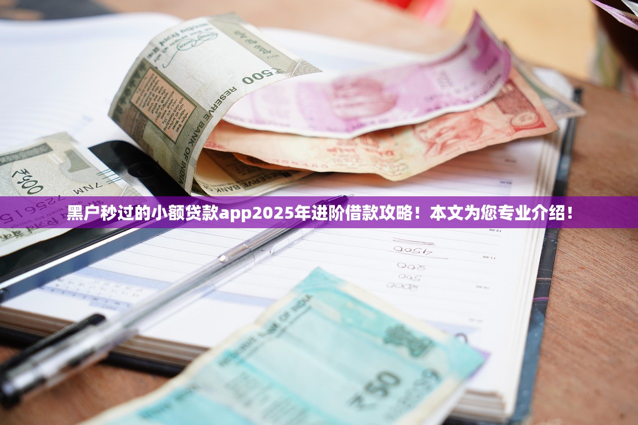 黑户秒过的小额贷款app2025年进阶借款攻略！本文为您专业介绍！