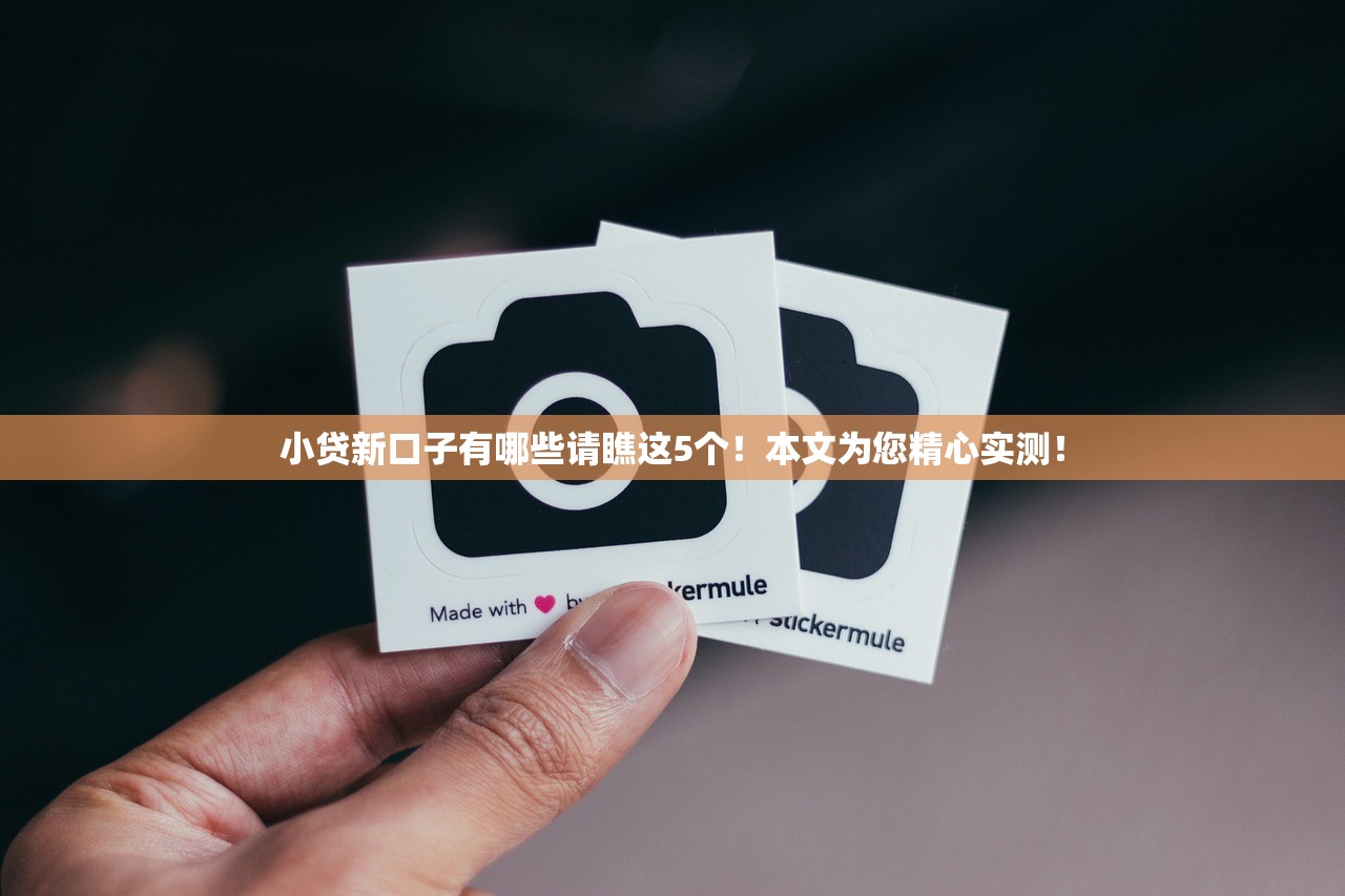 小贷新口子有哪些请瞧这5个！本文为您精心实测！