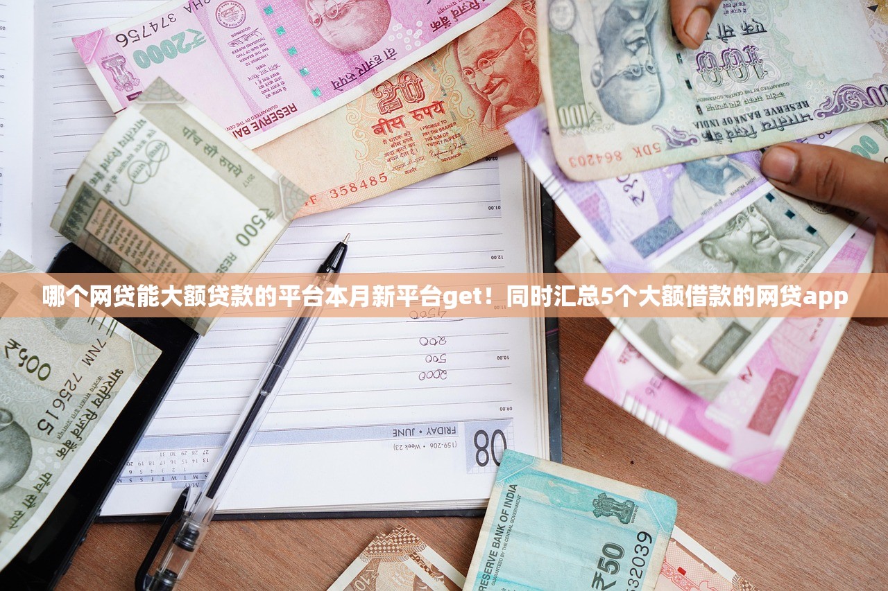哪个网贷能大额贷款的平台本月新平台get！同时汇总5个大额借款的网贷app
