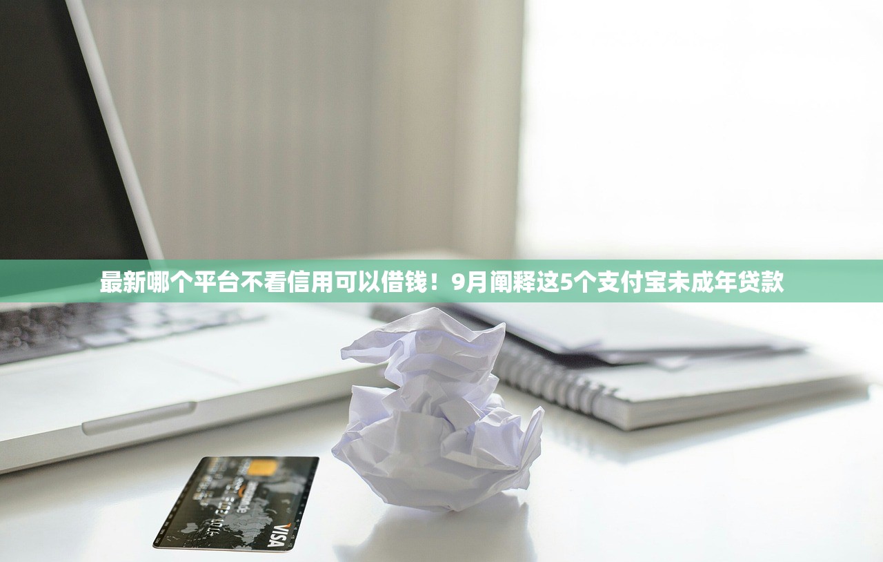最新哪个平台不看信用可以借钱！9月阐释这5个支付宝未成年贷款