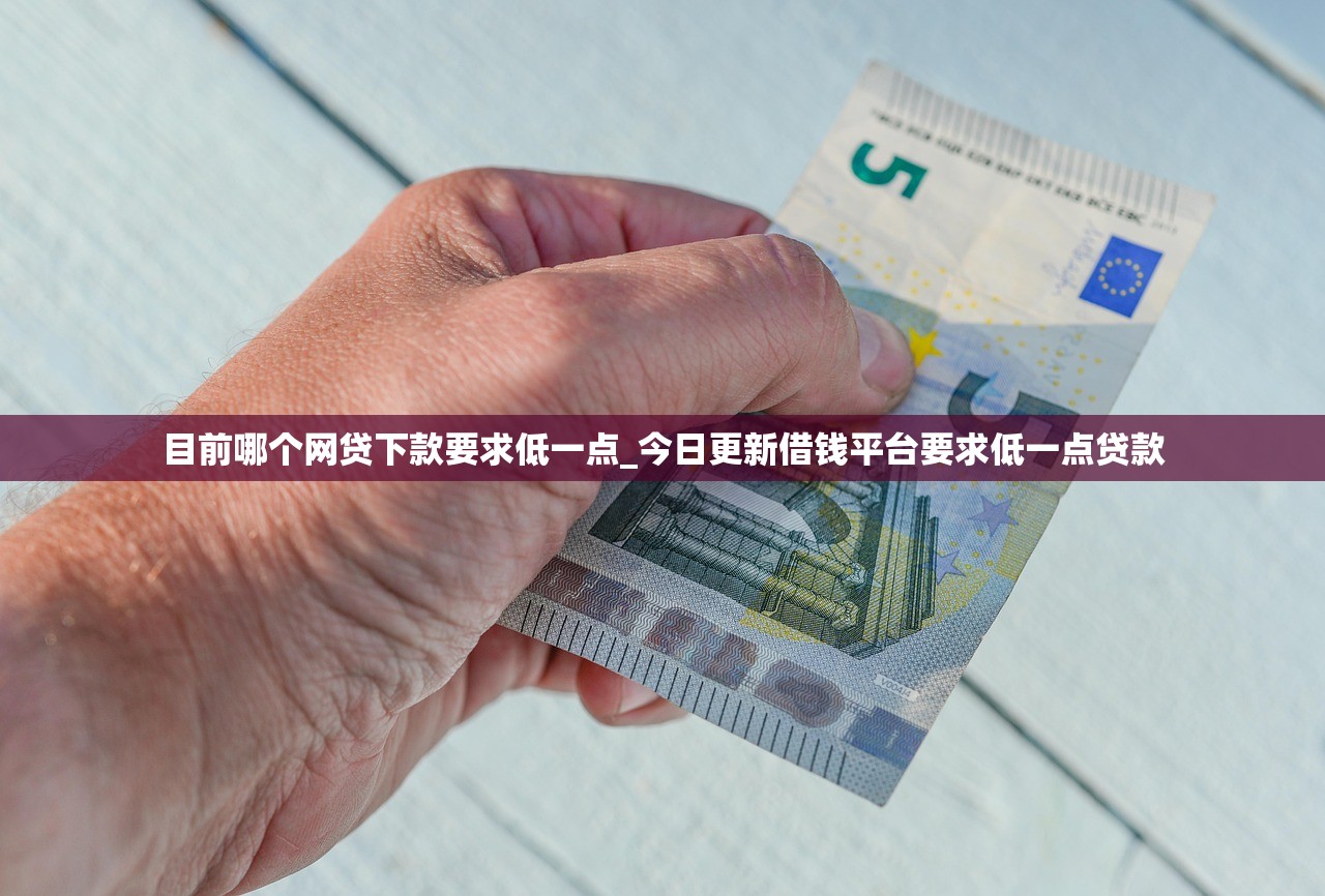 目前哪个网贷下款要求低一点_今日更新借钱平台要求低一点贷款